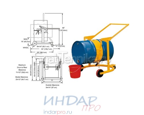 Бочкокантователь HD80A