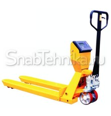 Тележка гидравлическая с весами Noblelift SAC 20H (2000 кг, 1150 мм, полиуретановые колеса)