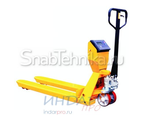 Тележка гидравлическая с весами Noblelift SAC 20H (2000 кг, 1150 мм, полиуретановые колеса)