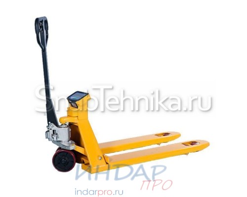 Тележка гидравлическая c весами WH-CW 2.5ES  (2500 кг, 1150 мм, полиуретановые колеса)