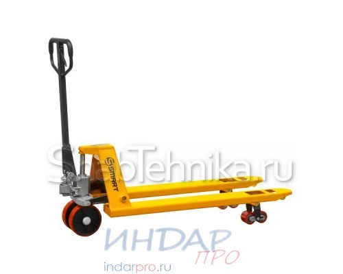 Тележка гидравлическая SD 2.5 (2500 кг, 1150 мм, полиуретановые колеса)