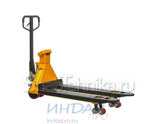 Гидравлическая тележка с весами BFC 6-2500 (г/п 2500 кг, 1150 мм) полиуретановые колеса