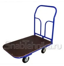 Тележка платформенная фанера ламинированнаяТПФЛ 1 (500х800) К-125 (200 кг)